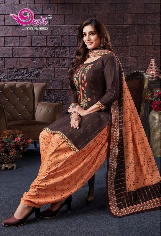 Devi Lizza Indo Cotton Designer Readymade Collection